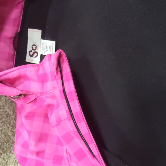 So pink hooded girls Medium 10/12 jacket - Picture 7 of 7